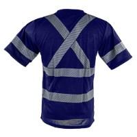 Tough Duck Safety Short Sleeve Safety Segmented Stripes T-Shirt Additional view