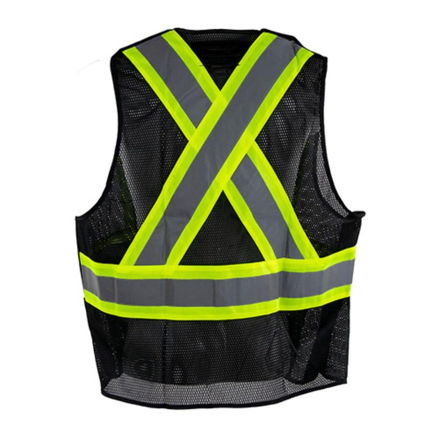 Tough Duck Safety 5-Point Breakaway Class 2 Vest Perspective View