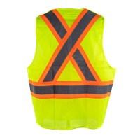 Tough Duck Safety 5-Point Breakaway Class 2 Vest Feature Close-up