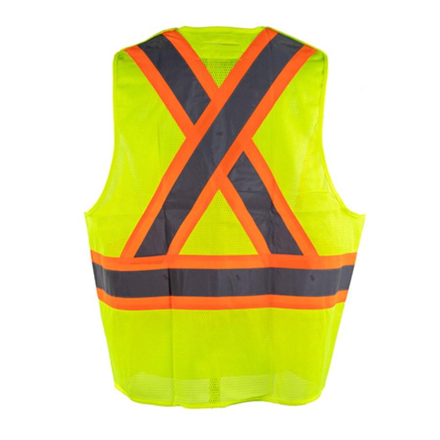 Tough Duck Safety 5-Point Breakaway Class 2 Vest Feature Close-up