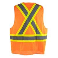 Tough Duck Safety 5-Point Breakaway Class 2 Vest Close Up Detail