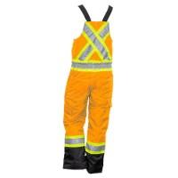 Tough Duck Safety Waterproof / Breathable Insulated Safety Overall Feature Close-up