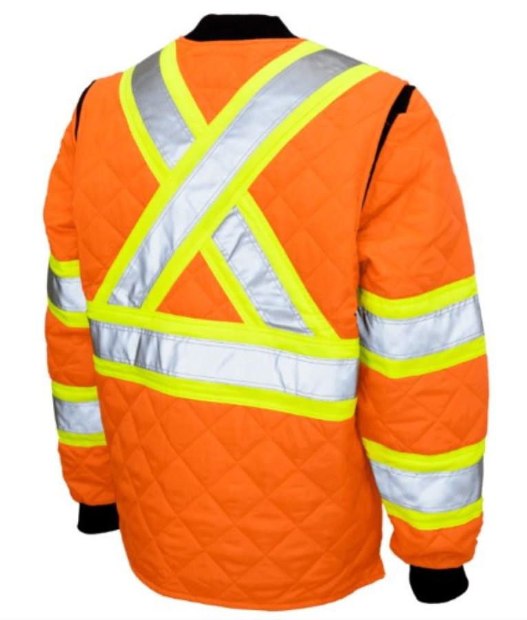 Tough Duck Safety Quilted Safety Jacket Additional view