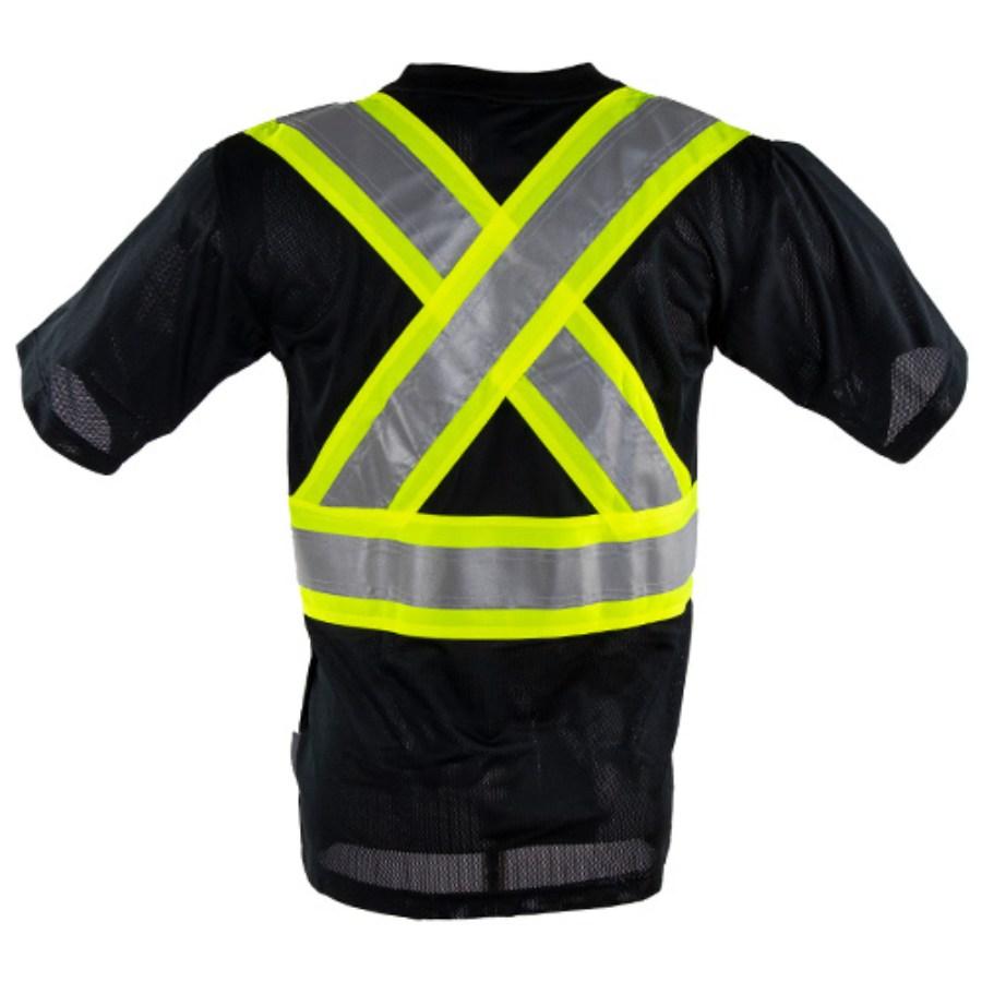Tough Duck Safety Short Sleeve Safety T-Shirt w/ Pocket Additional Angle