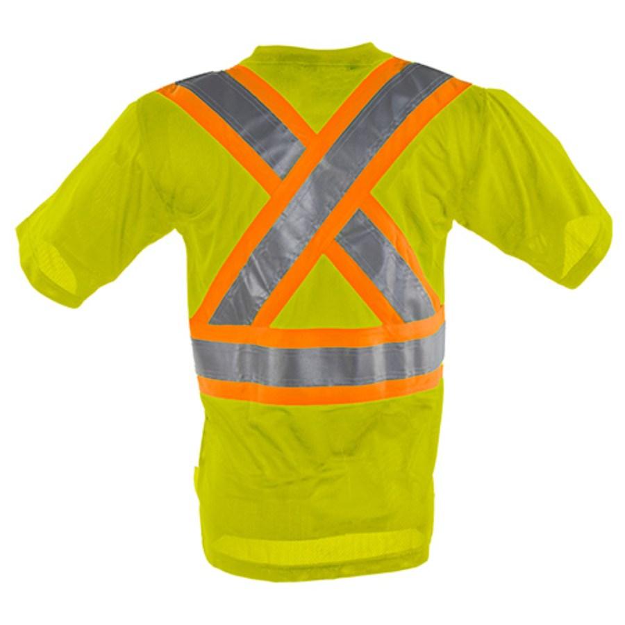 Tough Duck Safety Short Sleeve Safety T-Shirt w/ Pocket Alternate View