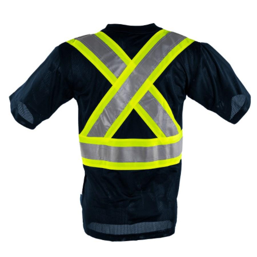 Tough Duck Safety Short Sleeve Safety T-Shirt w/ Pocket Perspective View