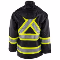 Tough Duck Safety Rain Jacket Additional Angle
