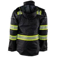 Portwest Iona Plus Black Winter Coat Feature Close-up
