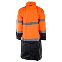 Kishigo Brilliant Series Class 3 Long Rain Coat Feature Close-up