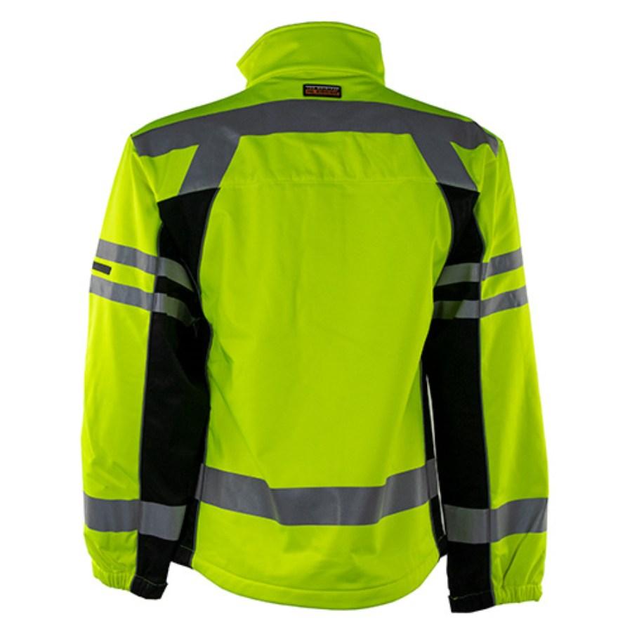 Kishigo Black Series Class 3 Soft Shell Jacket Feature Close-up