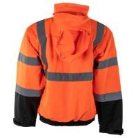 Kishigo Economy Class 3 Bomber Jacket Feature Close-up