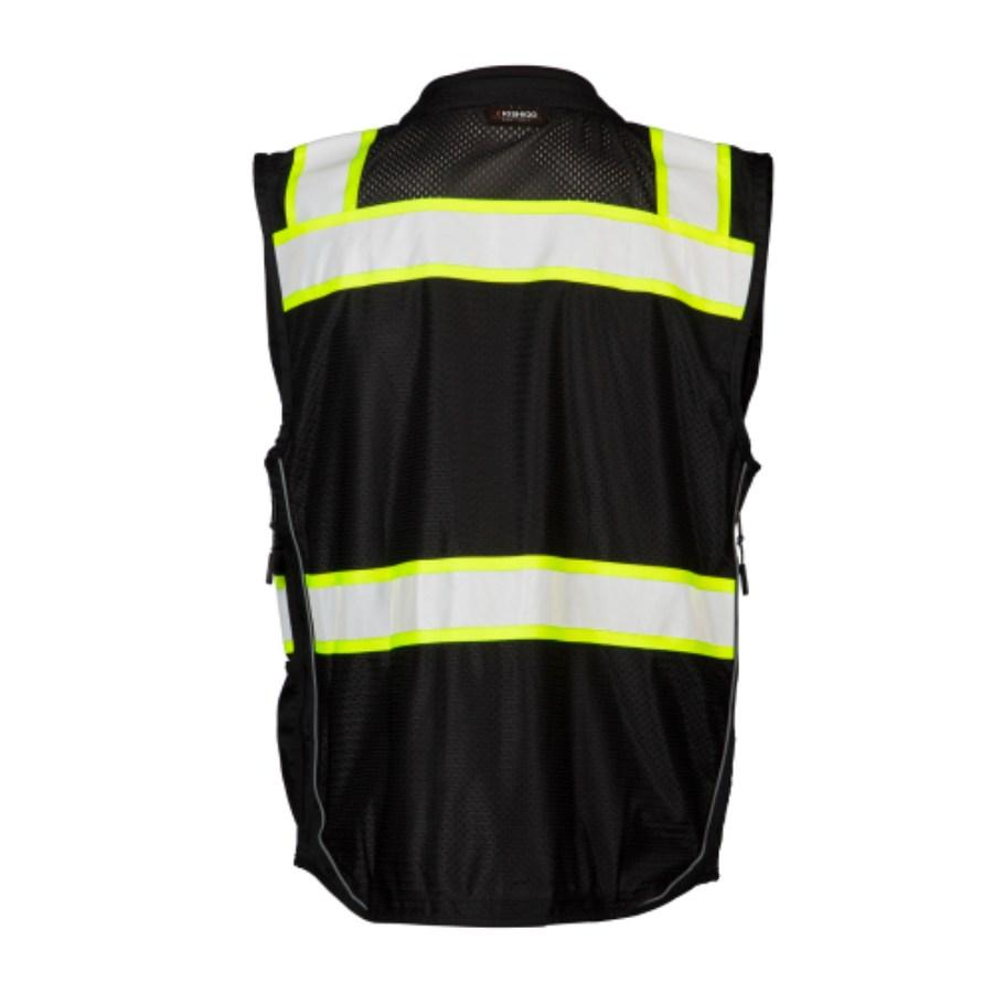 Kishigo Enhanced Visibility Professional Utility Vest Perspective View