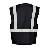 Kishigo Economy Enhanced Visibility Single Pocket Mesh Vest Feature Close-up