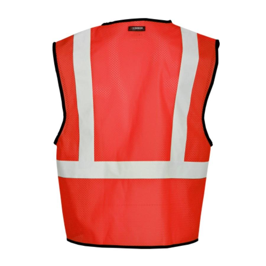 Kishigo Economy Enhanced Visibility Single Pocket Mesh Vest Additional view