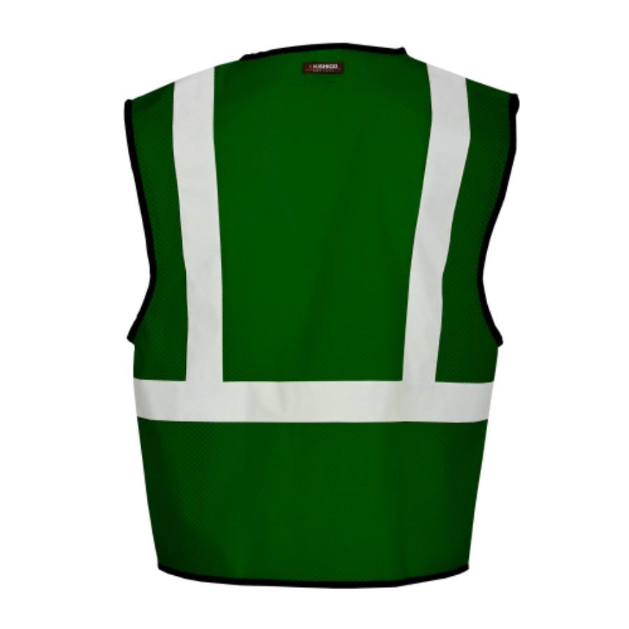 Kishigo Economy Enhanced Visibility Single Pocket Mesh Vest Additional Angle