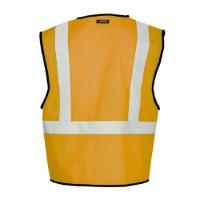 Kishigo Economy Enhanced Visibility Single Pocket Mesh Vest Perspective View