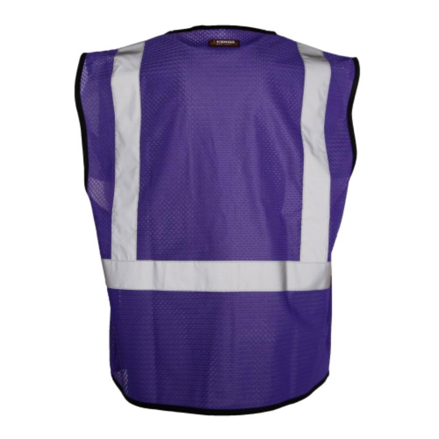 Kishigo Economy Enhanced Visibility Single Pocket Mesh Vest Additional view