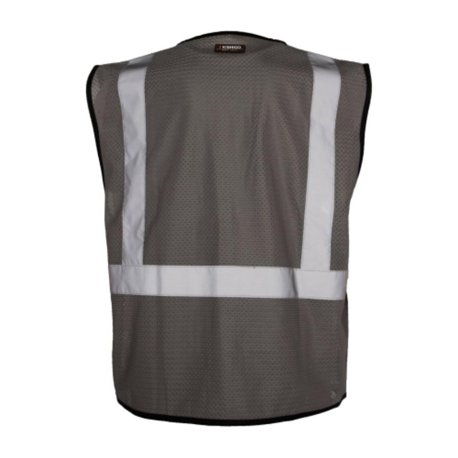 Kishigo Economy Enhanced Visibility Single Pocket Mesh Vest Alternate View