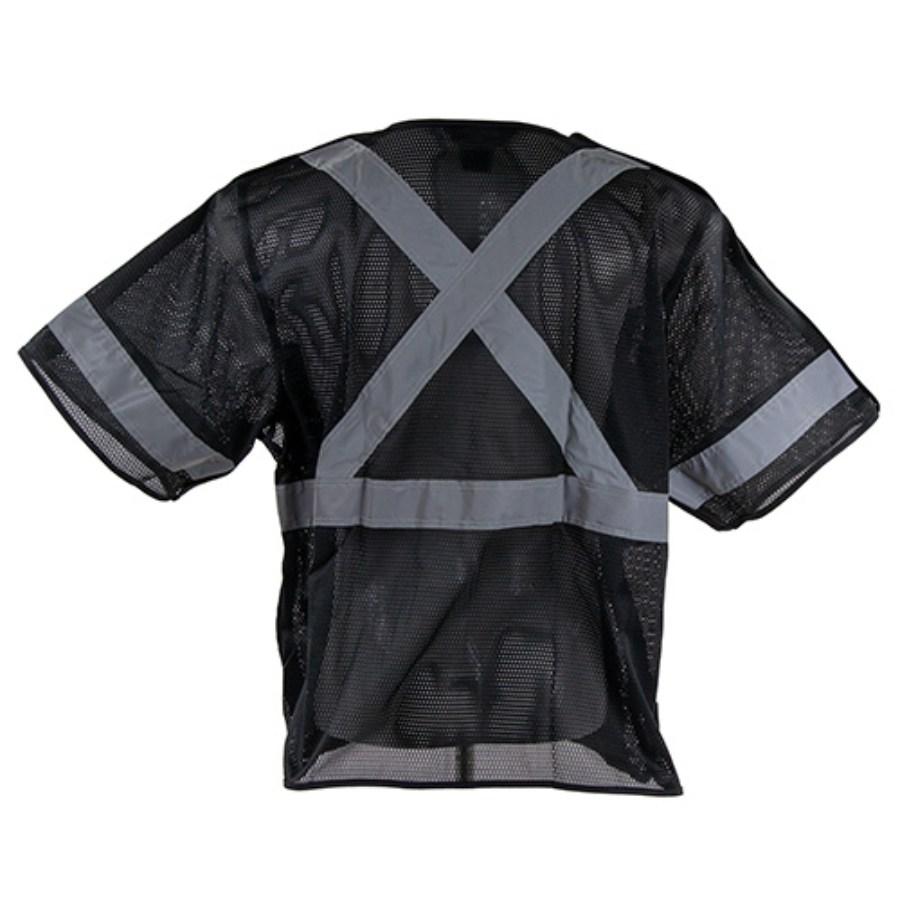 Tough Duck Safety Safety Vest with Sleeves Close Up Detail
