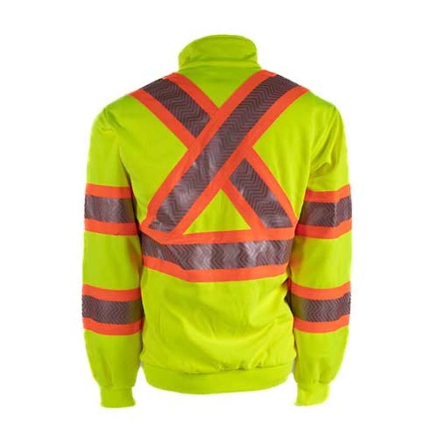 Tough Duck Safety 1/4 Zip Pullover Alternate View