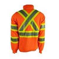 Tough Duck Safety 1/4 Zip Pullover Perspective View