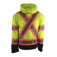 Tough Duck Safety 3-In-1 Class 3 Safety Bomber Jacket Additional Angle