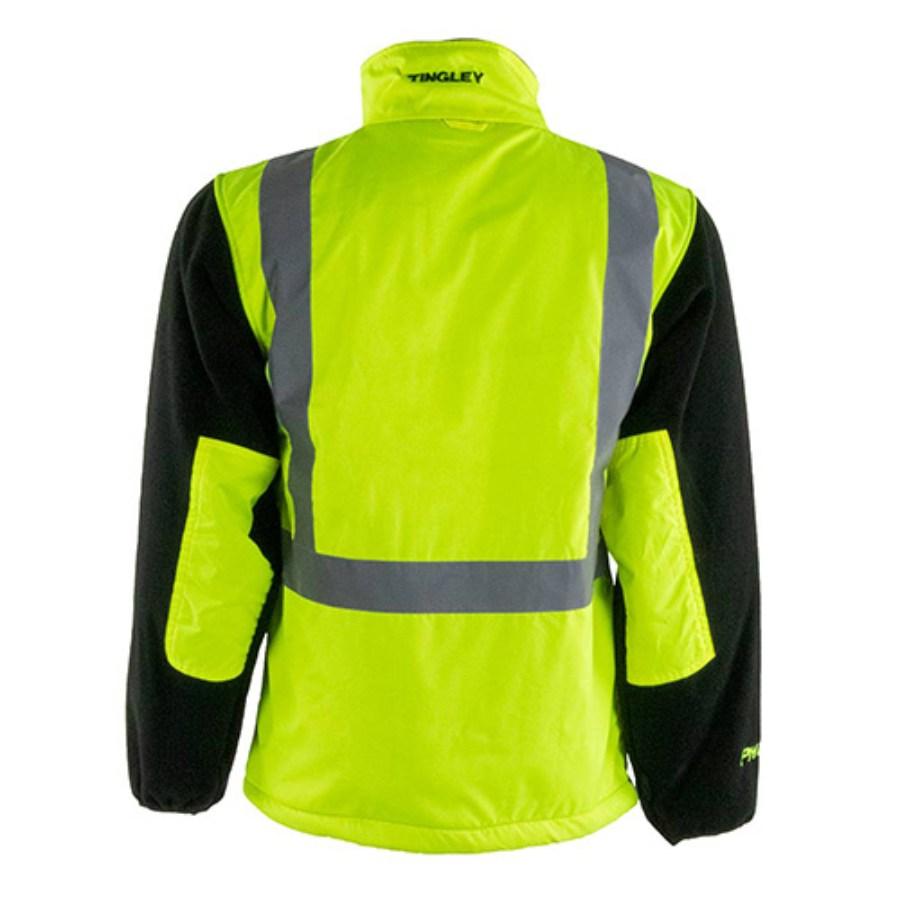Tingley Class 2 Black Bottom Fleece Jacket Feature Close-up