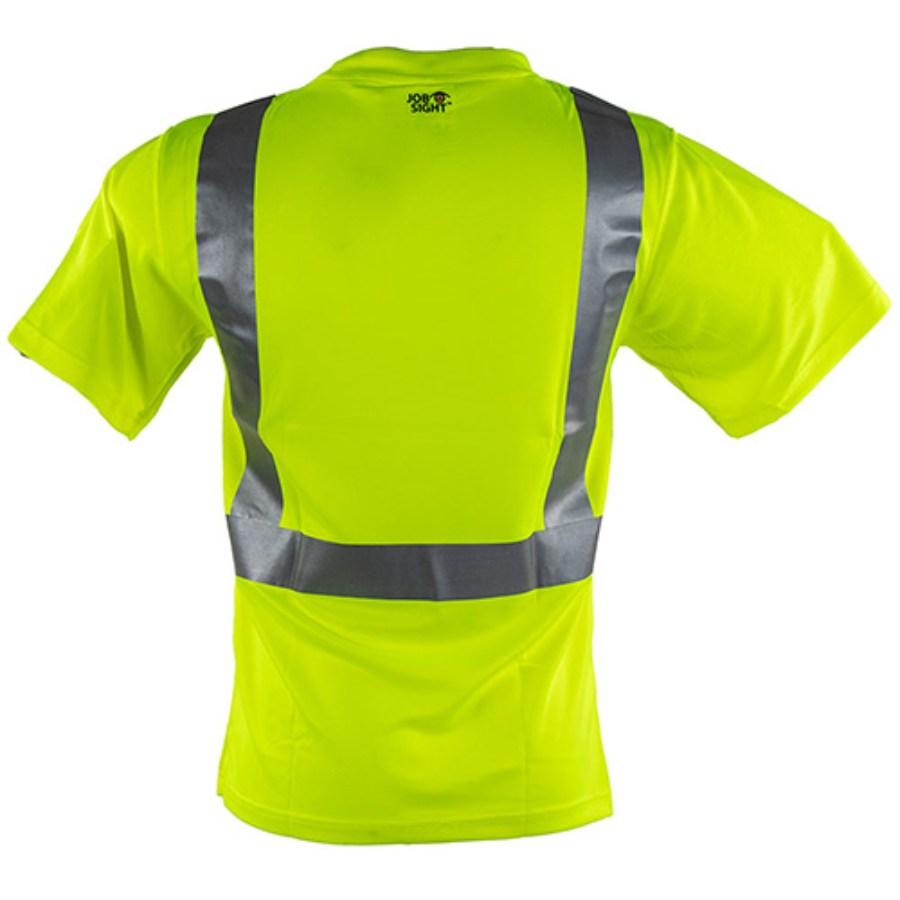 Tingley Job Sight Class 2 Moisture Management T-Shirt Feature Close-up