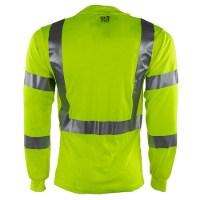 Tingley Job Sight Class 3 Moisture Management Long Sleeve T-Shirt Close Up Detail