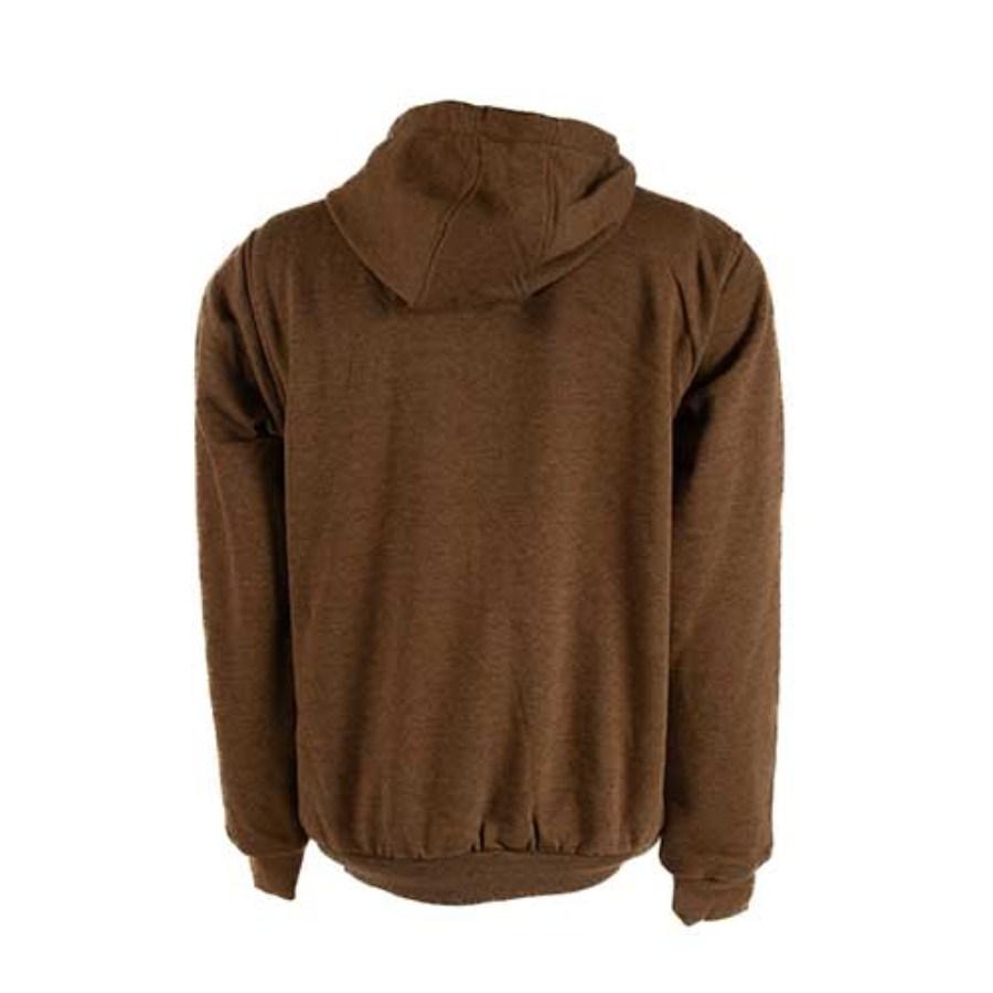 Tough Duck Zip-Up Hoodie Feature Close-up