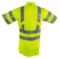 Red Kap Hi-Vis Short Sleeve Oilblok Class 3 Ripstop Work Shirt Additional Angle