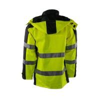OccuNomix Premium Class 3 Breathable Rain Jacket Feature Close-up