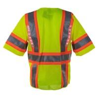 NiteBeams Hi-Vis 5 Point Breakaway Class 3 LED Vest Close Up Detail