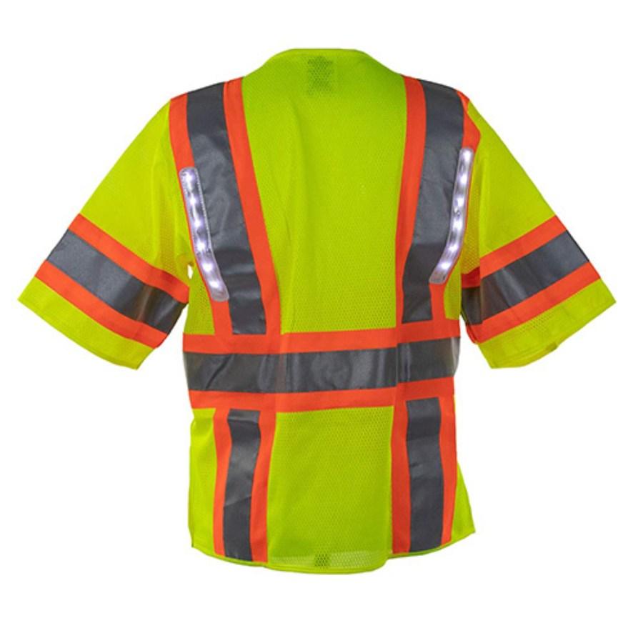 NiteBeams Hi-Vis 5 Point Breakaway Class 3 LED Vest Additional view