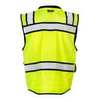 Kishigo Class 2 High Performance Surveyors Zipper Vest Close Up Detail