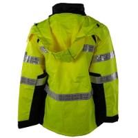 Kishigo Premium Brilliant Series Class 3 Rain Jacket Alternate View