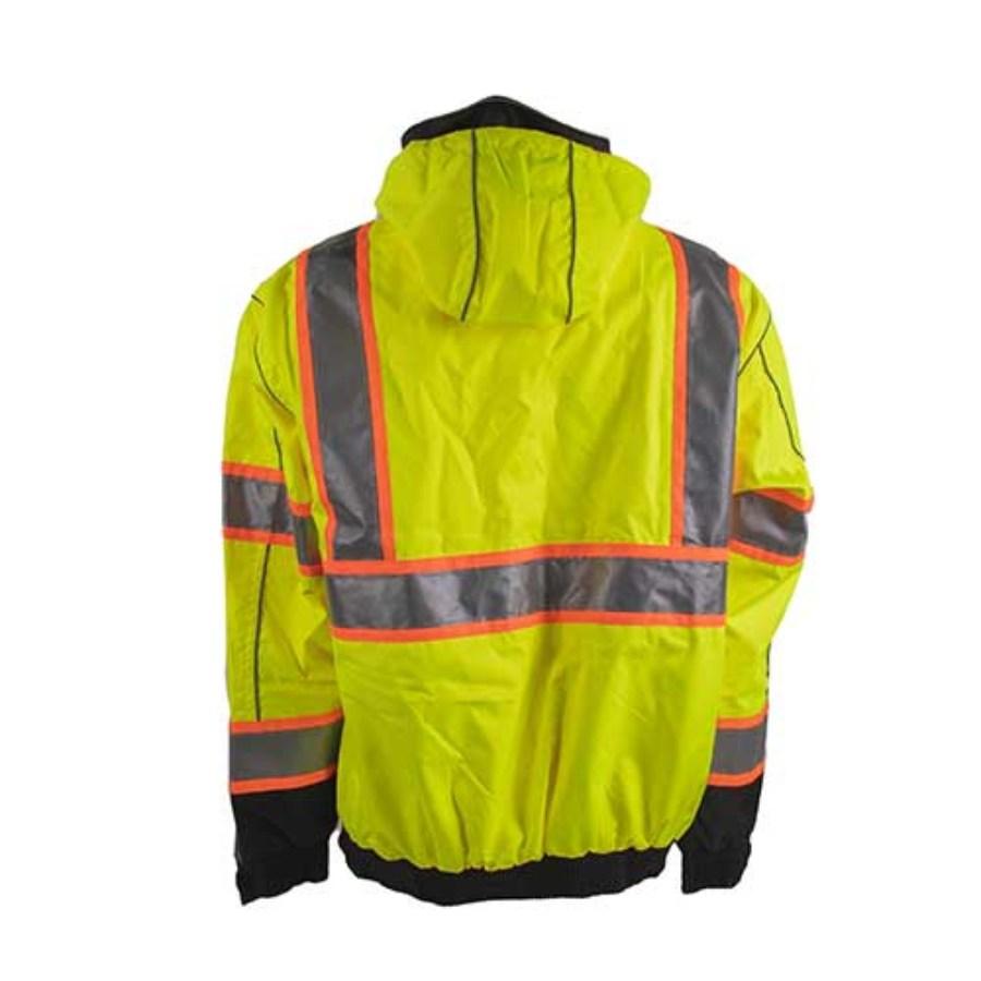 Kishigo Brilliant Series Class 3 Bomber Jacket Perspective View
