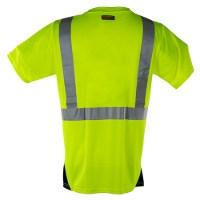 Kishigo Black Bottom Class 2 T-Shirt Alternate View