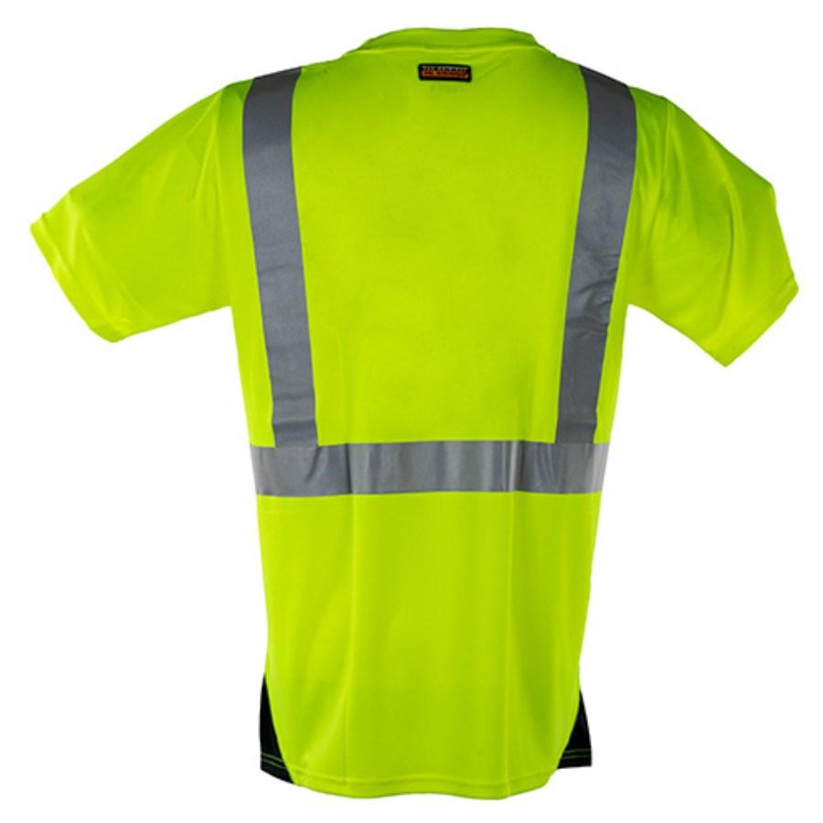 Kishigo Black Bottom Class 2 T-Shirt Alternate View