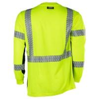 Kishigo Black Series Class 3 Long Sleeve T-Shirt Alternate View