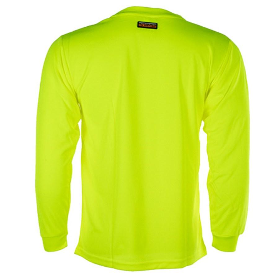 Kishigo Economy Long Sleeve T-Shirt Feature Close-up