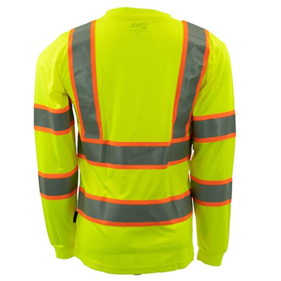 Picture of GSS Safety Two Tone Class 3 Long Sleeve T-Shirt