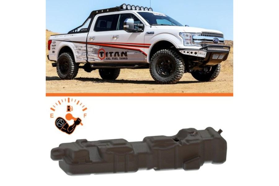 Picture of Titan Fuel Tanks 2018 to 2021 FORD F150 Crew Cab 6'.5" Bed Power Stroke Diesel Fuel Tank
