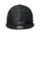 New Era Camo Flat Bill Snapback Cap