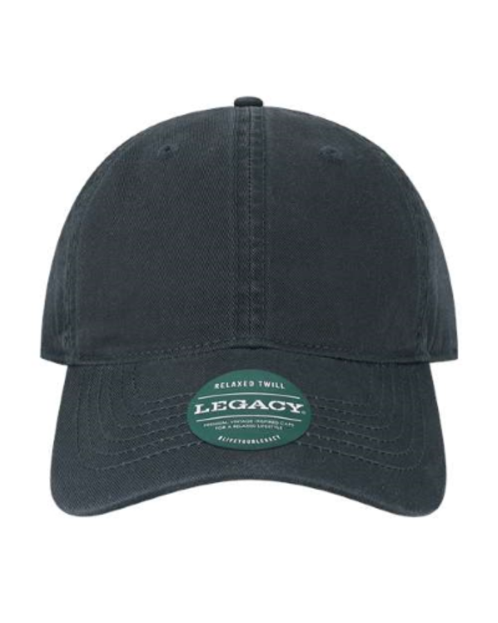 Legacy Relaxed Twill Dad Hat Close Up Detail