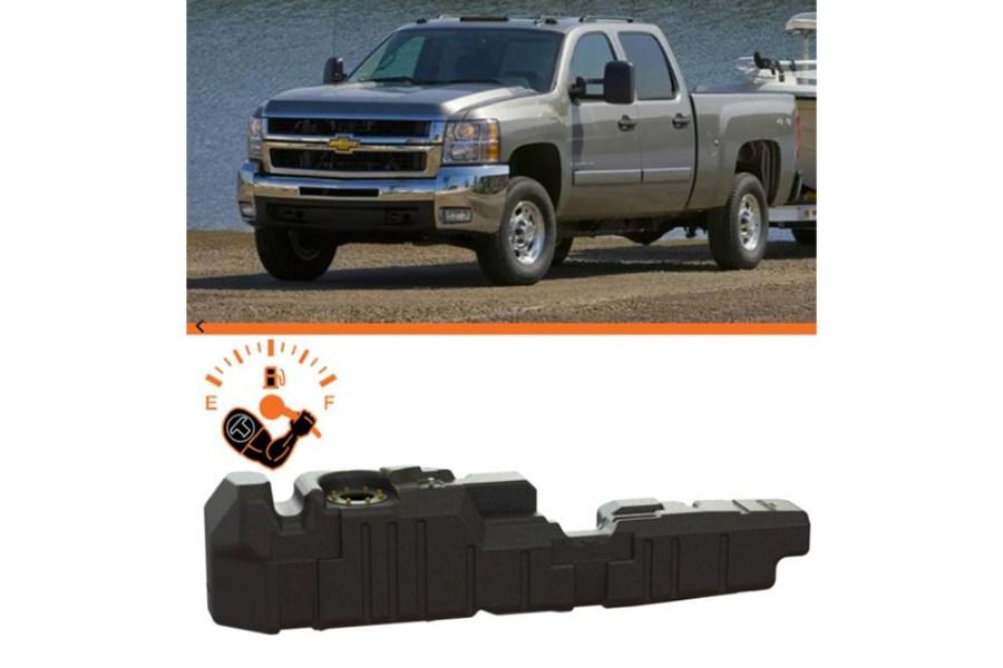 Picture of Titan Fuel Tanks 2011 to 2016 GM Crew Cab Short Bed Duramax Diesel Fuel Tank
