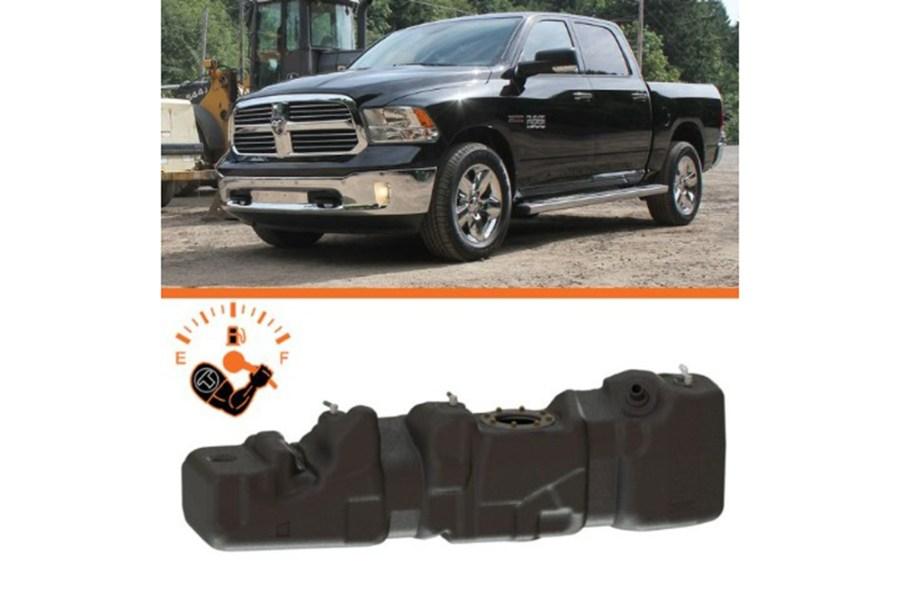 Picture of Titan Fuel Tanks 2014 to 2019 Dodge RAM 1500 Crew Cab 6' 4" Bed EcoDiesel