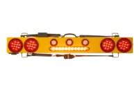 Picture of Towmate Lithium Wireless Tow Light with Safety Strip, Carbon Fiber, 7-Way Transmitter