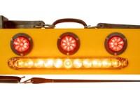 Picture of Towmate Lithium Wireless Tow Light with Safety Strip, Carbon Fiber, 7-Way Transmitter