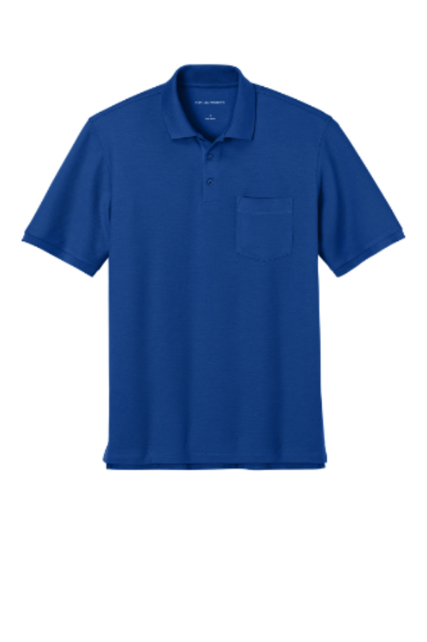 Port Authority Tall Wearever Signature Pique Pocket Polo Alternate View